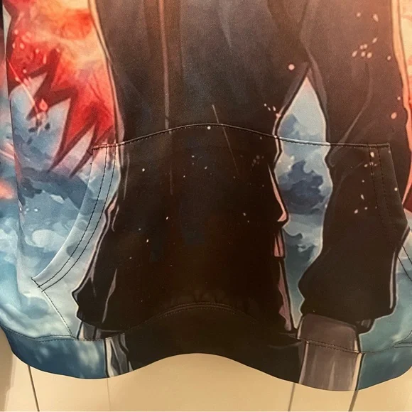 Black Graphic Hoodie - Picture 3 of 6